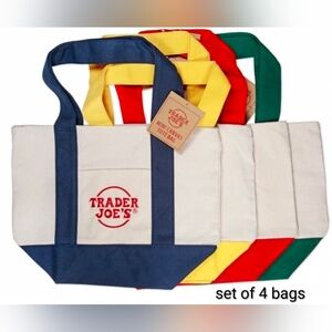 Trader Joe's Tote Bags Set